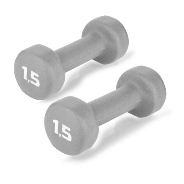 

Гантели для фитнеса 2х1,5 кг (921562) Spokey 2х1,5 кг Серый
