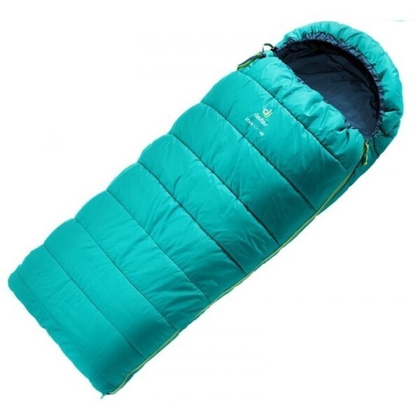 

Спальный мешок Deuter Starlight SQ цвет 3385 petrol-navy left левый (3720319 3385 1)