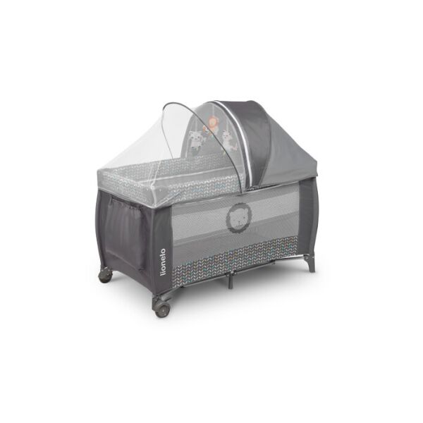 

Кроватка-манеж SVEN PLUS GREY SCANDI Lionelo 125x65x77 см