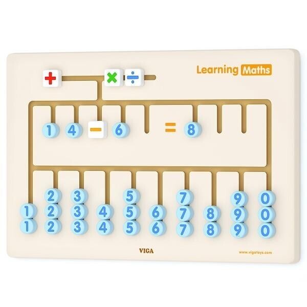 

Игрушка Арифметика Viga Toys 60х40х3,5 см Разноцветный
