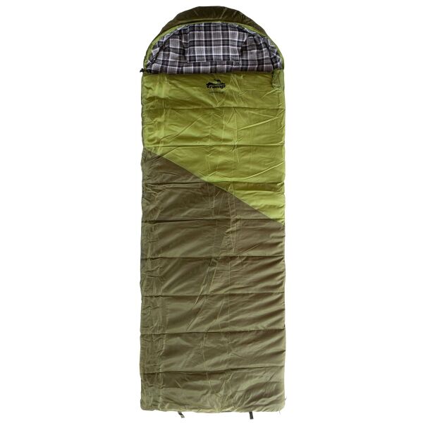 

Спальный мешок Tramp Kingwood Long одеяло правый темно-оливковый/серый 230/100 TRS-053L (TRS-0