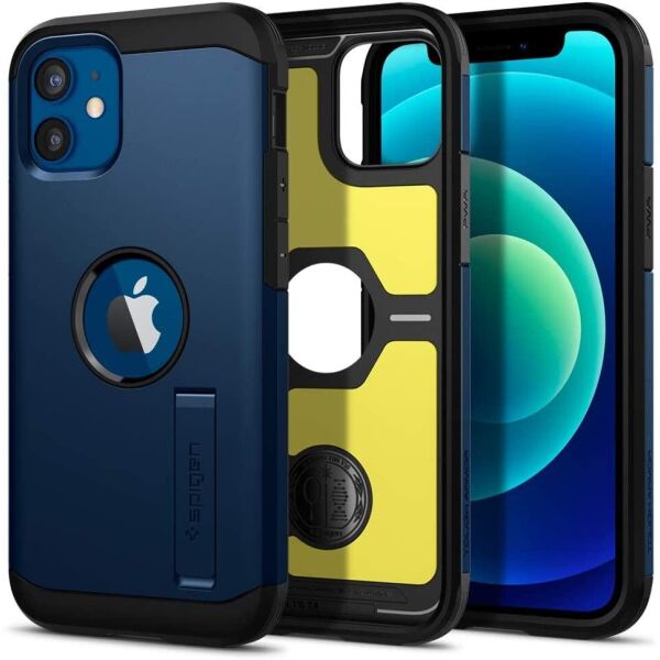 

Чехол Spigen для iPhone 12 mini (5.4") - Tough Armor, Navy Blue (ACS02301)