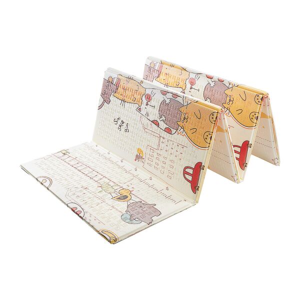 

Складной детский коврик 4FIZJO 200x155x1 см Разноцветный