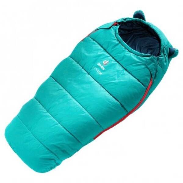 

Спальный мешок Deuter Little Star цвет 3385 petrol-navy left левый (3720019 3385 1)