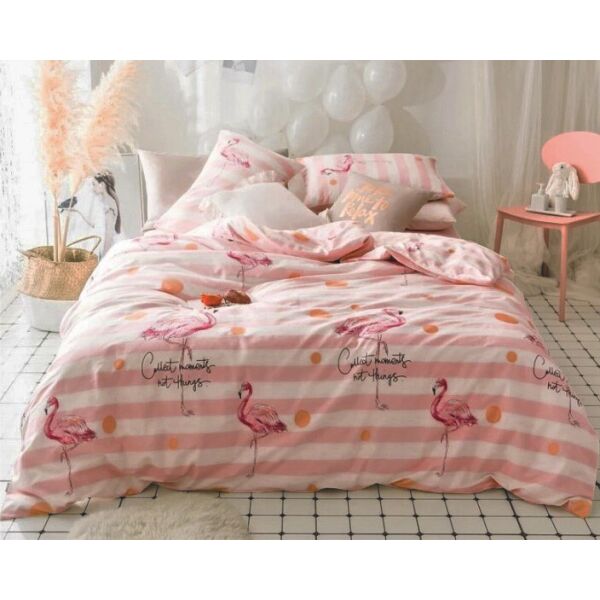 

Постельное белье Zastelli Flamingo бязь семейное 2*145*210