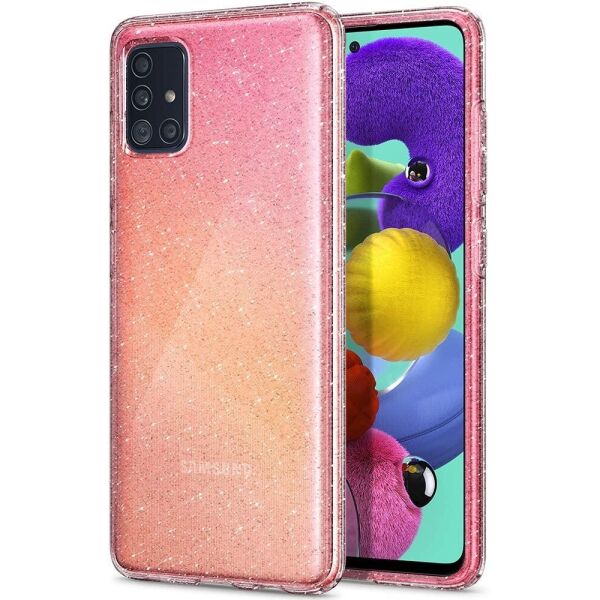 

Чехол Spigen для Samsung Galaxy A51 - Liquid Crystal Glitter - Crystal Quartz (ACS00932)