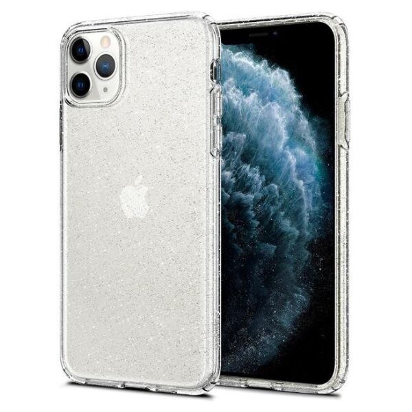 

Чехол Spigen для iPhone 11 Pro Liquid Crystal Glitter, Crystal Quartz (077CS27229)