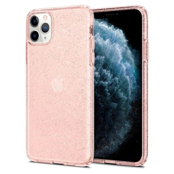 

Чехол Spigen для iPhone 11 Pro Liquid Crystal Glitter, Rose Quartz (077CS27230)