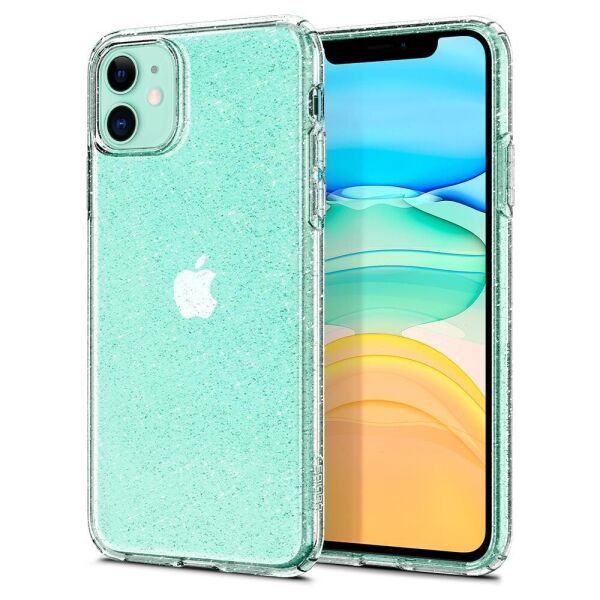 

Чехол Spigen для iPhone 11 Liquid Crystal Glitter, Crystal Quartz (076CS27181)