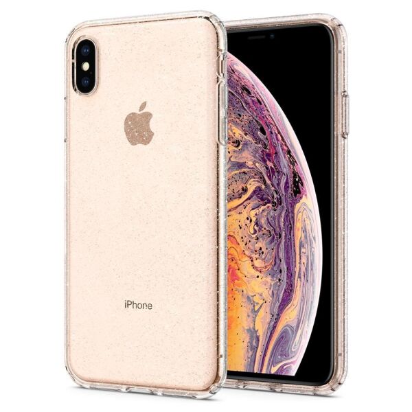 

Чехол Spigen для iPhone XS Max, Liquid Crystal, Glitter, Crystal Quartz (065CS25123)