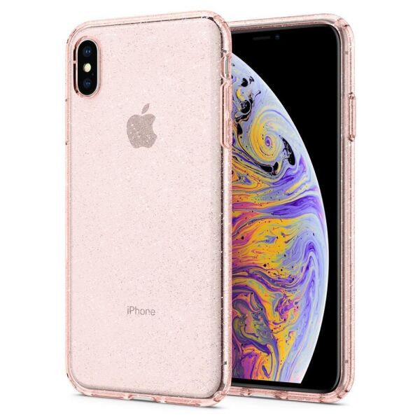 

Чехол Spigen для iPhone XS Max Liquid Crystal, Rose Quartz (065CS25124)