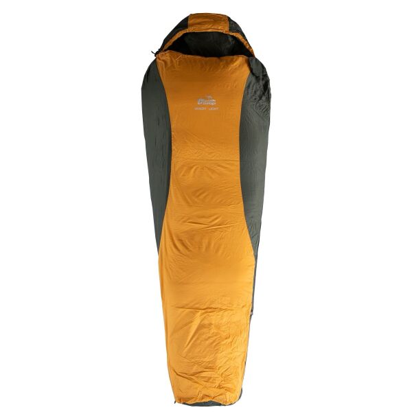 

Спальный мешок Tramp Windy Light кокон Правый желто/серый 220/80-55 TRS-055R (TRS-055R-R)