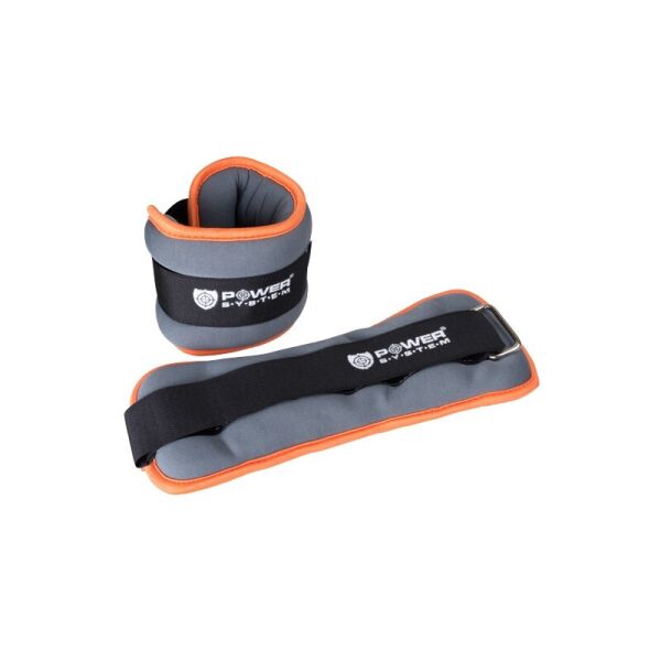 

Спортивные утяжелители для ног (PS-4045) Power system 0,5 кг Серый