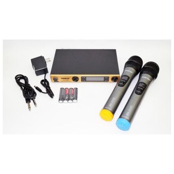 

Радиосистема Shure SH588D база, 2 радиомикрофона, до 60 м, 80db, микрофон караоке