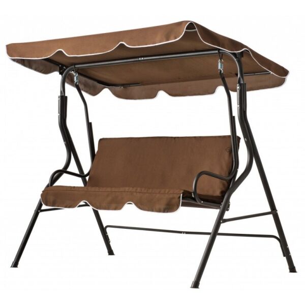 

Садовая качеля Bonro 180х110х165 см Коричневый