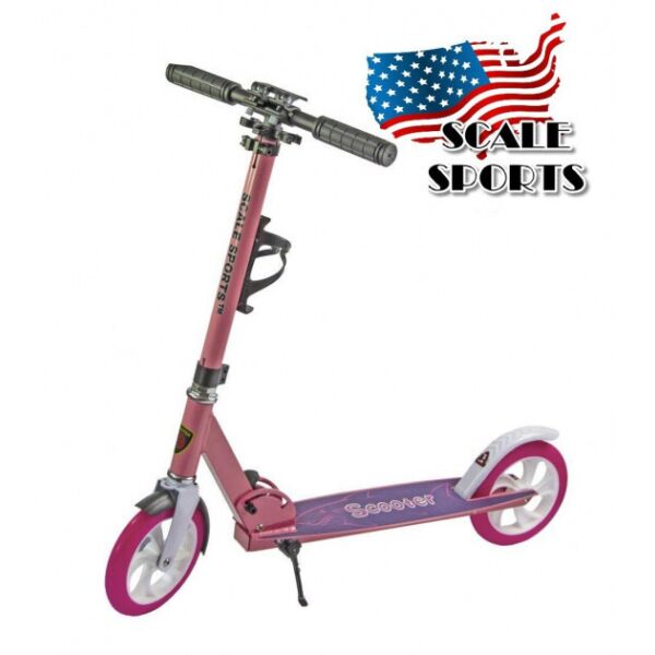 

Самокат двухколесный Scale Sports SS-05 Розовый для детей и подростков