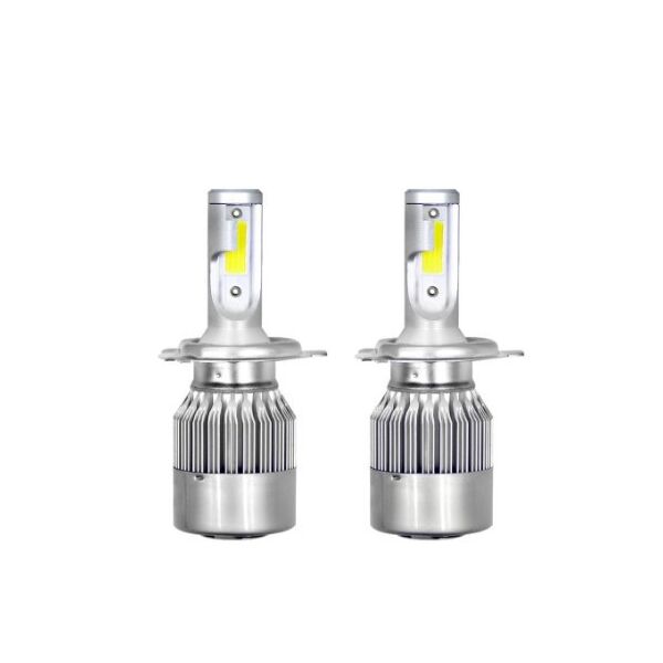 

Комплект LED ламп C6 HeadLight H1 12v COB (0029), яркий свет LED фар