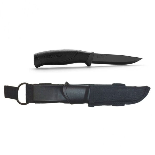 

Чем Morakniv Companion Tactical BlackBlade черный клинок цвет рукоятки черный