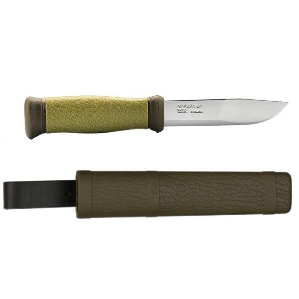 

Чем Morakniv Outdoor 2000 Green Нержавеющая сталь Зеленый цвет