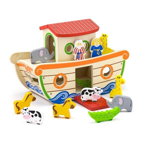 

Деревянный сортер Ковчег со зверятами Viga Toys Разноцветный