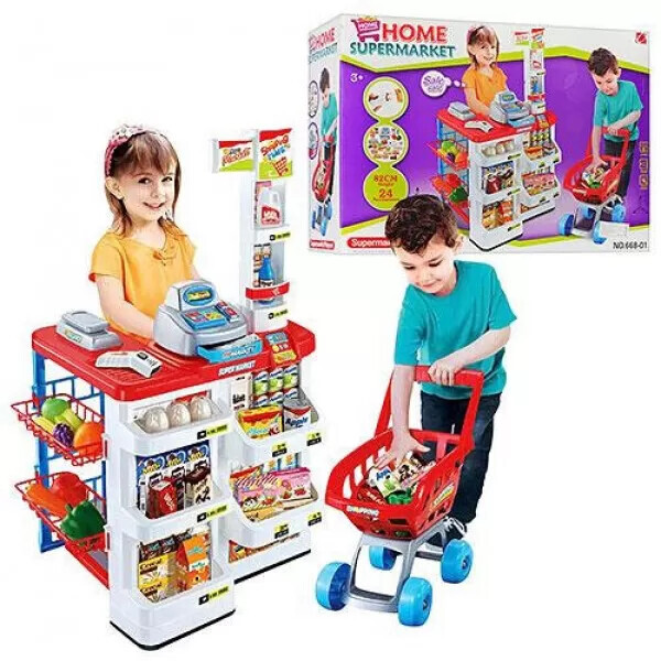 

Игрушечный магазин LimoToy 60х44х19 см Красный