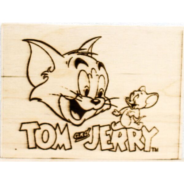 

Раскраска на дереве PRINT WOOD Том и Джерри 150 * 200мм (Р0002)