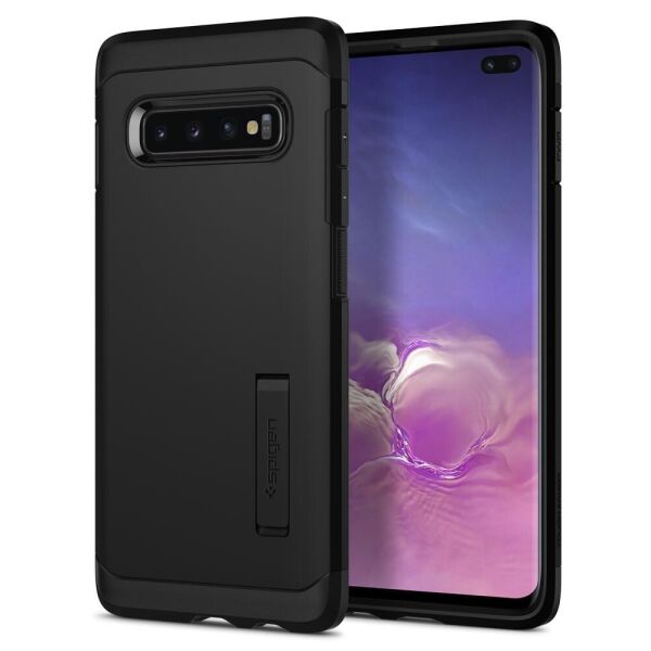 

Чехол Spigen для Samsung Galaxy S10 Plus Tough Armor, Black (606CS25770)