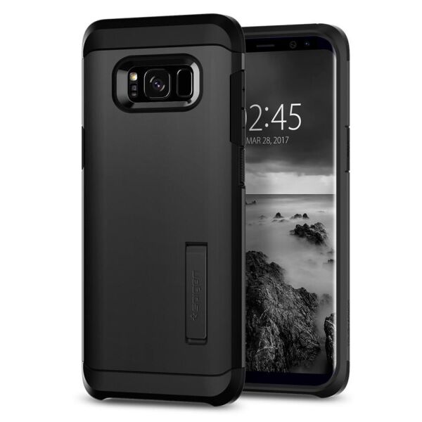 

Чехол Spigen для Samsung S8 Plus Tough Armor, Black