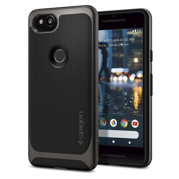 

Чехол Spigen для Google Pixel 2 Neo Hybrid, Gunmetal