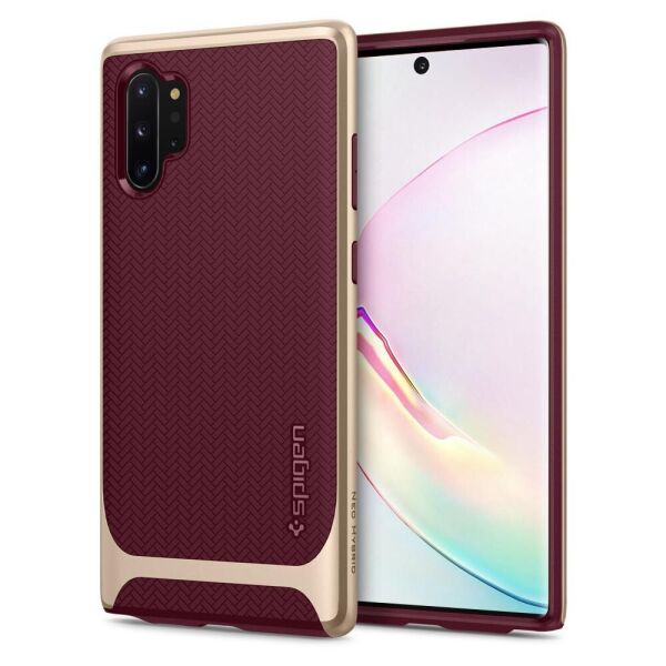 

Чехол Spigen для Samsung Note 10 Plus / 10 Plus 5G Plus Neo Hybrid, Burgundy (627CS27340)