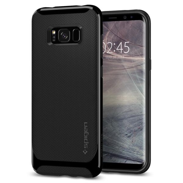 

Чехол Spigen для Samsung S8 Plus Neo Hybrid, Shiny Black