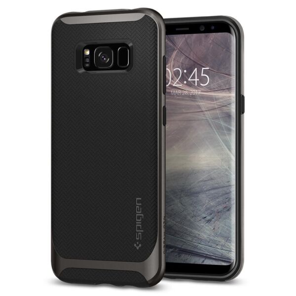

Чехол Spigen для Samsung S8 Plus Neo Hybrid, Gunmetal