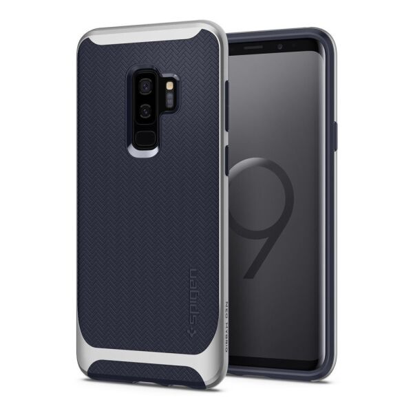 

Чехол Spigen для Samsung S9 Plus Neo Hybrid, Arctic Silver