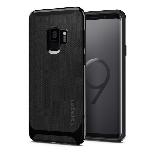 

Чехол Spigen для Samsung S9 Neo Hybrid, Shiny Black