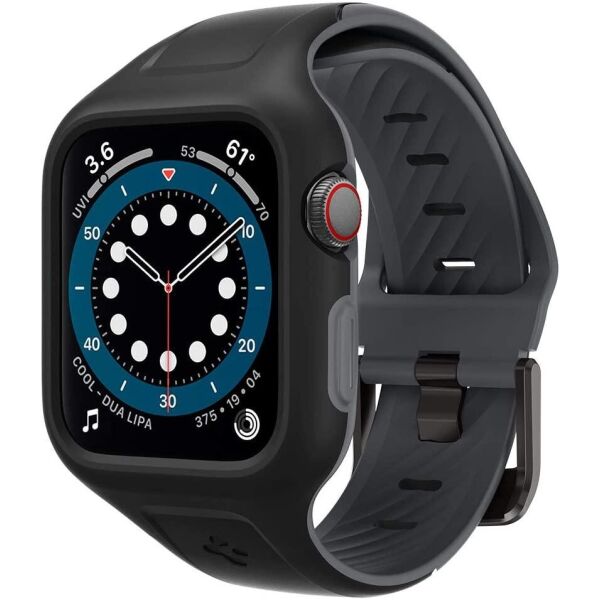 

Чехол и ремешок Spigen Liquid Air Pro для Apple Watch (44mm) 6/SE/5/4 (AMP02007)