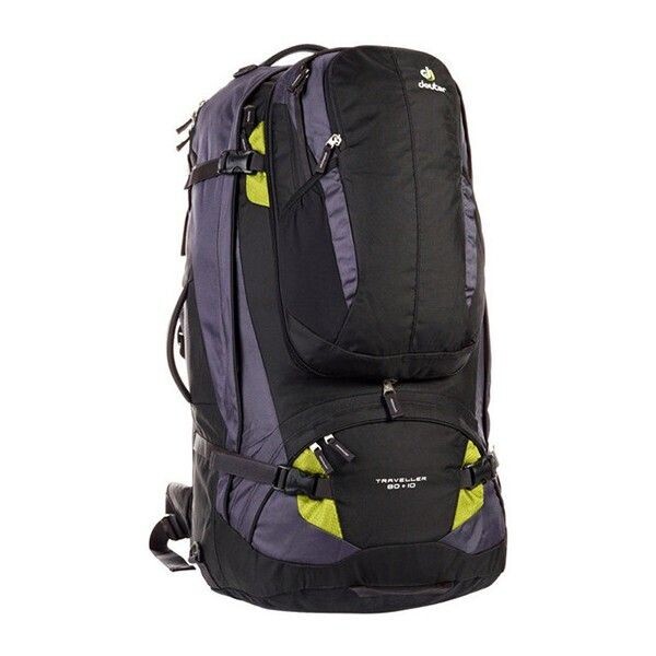 

Рюкзак Deuter Traveller 80 + 10 цвет 7260 black-moss (3510215 7260)