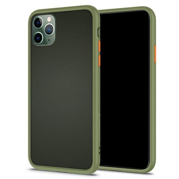 

Чехол Spigen для iPhone 11 Pro Max Ciel Color Brick, Khaki (ACS00424) (Повреждена упаковка)