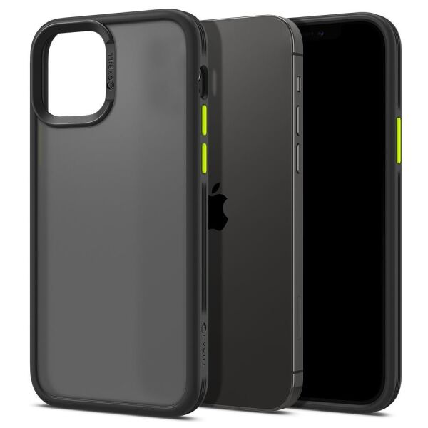 

Чехол Spigen для iPhone 12 / 12 Pro Ciel Color Brick, Black (ACS01730)