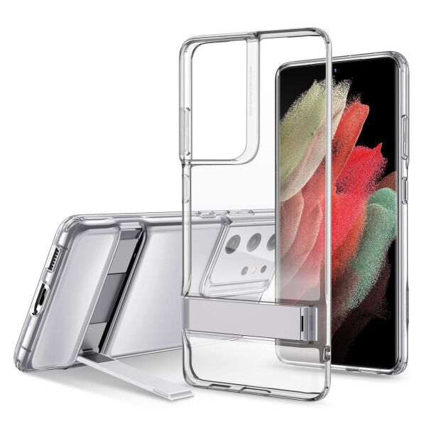

Чехол ESR для Samsung Galaxy S21 Ultra Air Shield Boost (Metal Kickstand), Clear (3C01202170201)