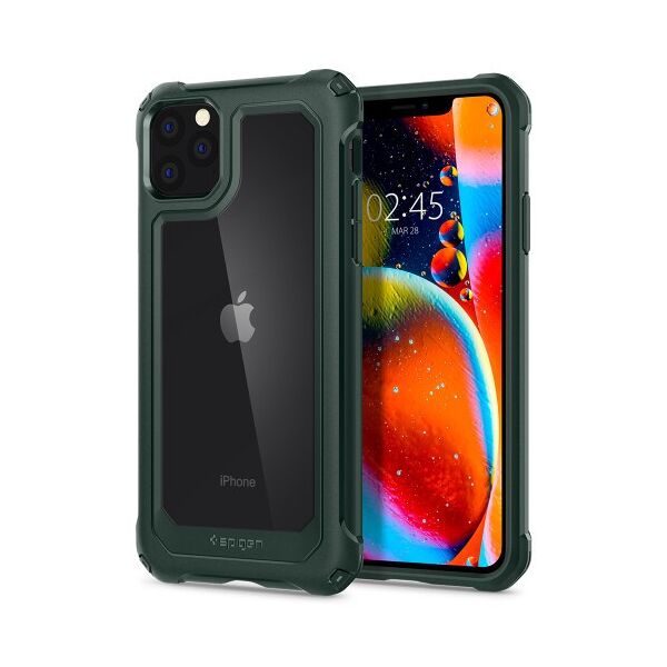 

Чехол Spigen для iPhone 11 Pro Gauntlet, Hunter Green (077CS27517)