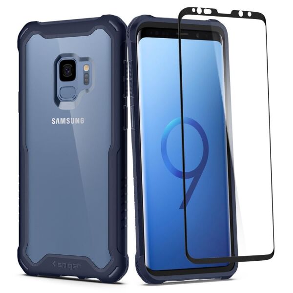 

Чехол Spigen для Samsung S9 Hybrid 360, Deepsea Blue