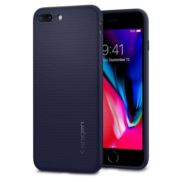

Чехол Spigen для iPhone 8 Plus / 7 Plus Liquid Air, Midnight Blue (043CS21191)