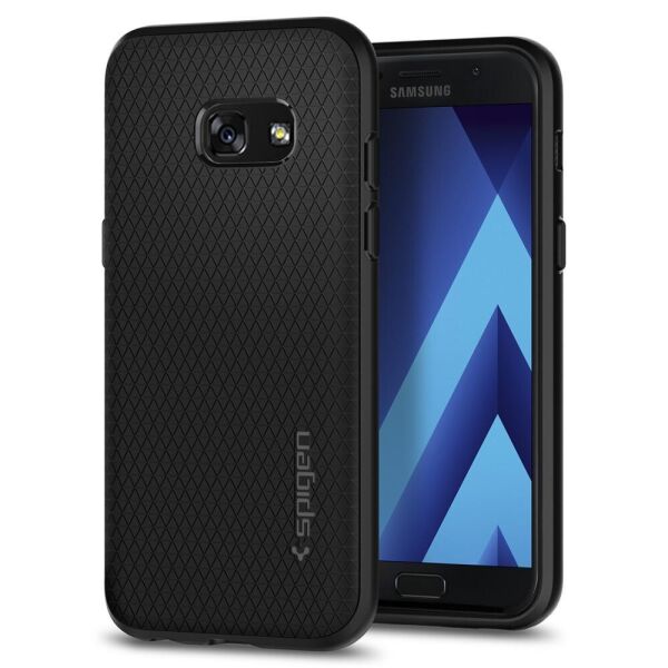 

Чехол Spigen для Samsung Galaxy A3 (2017) Liquid Air, Matte Black (572CS21140)
