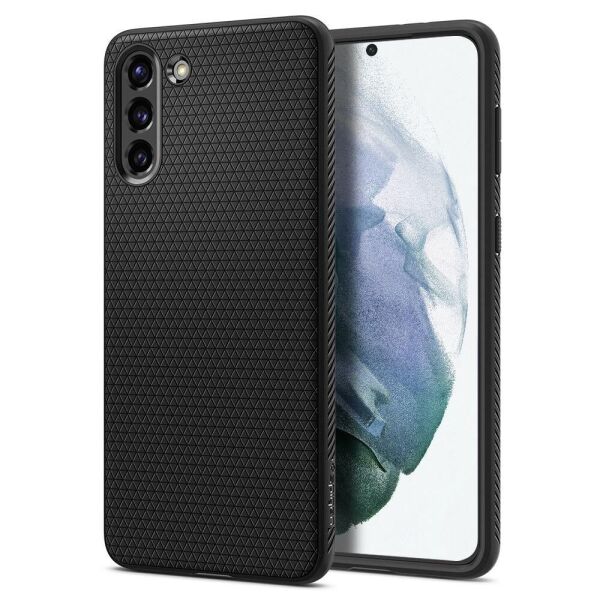 

Чехол Spigen для Samsung Galaxy S21 Plus - Liquid Air, Matte Black (ACS02386)