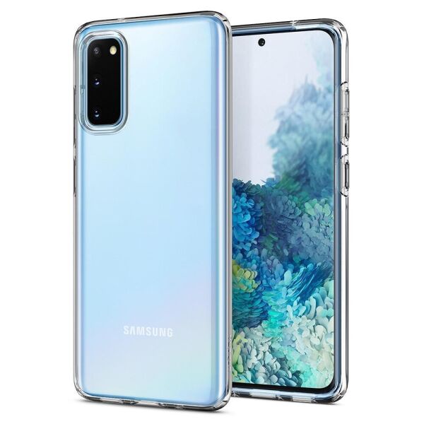 

Чехол Spigen для Samsung Galaxy S20 Plus Liquid Crystal, Crystal Clear (ACS00751)