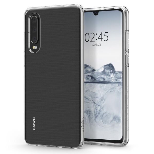 

Чехол Spigen для Huawei P30 Liquid Crystal, Crystal Clear (L38CS25736)