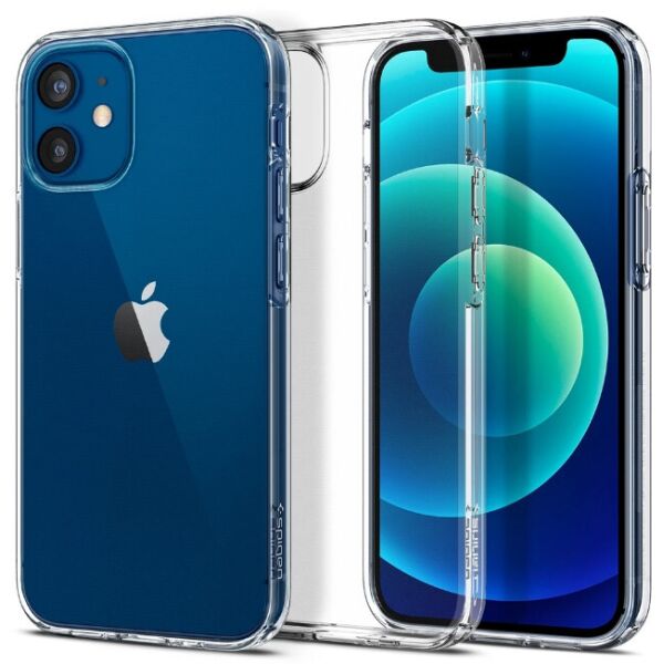 

Чехол Spigen для iPhone 12 Mini 5.4" (2020) Liquid Crystal, Crystal Clear (ACS01740)
