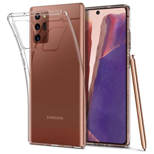 

Чехол Spigen для Samsung Galaxy Note 20 - Liquid Crystal, Crystal Clear (ACS01415)