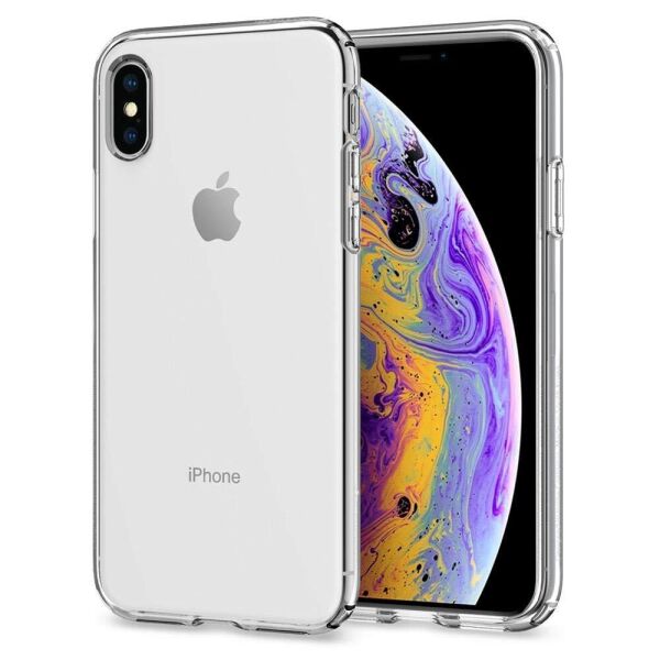 

Чехол Spigen для iPhone XS/X Liquid Crystal, Crystal Clear (063CS25110)