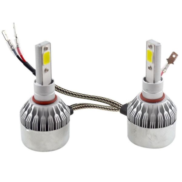 

Светодиодные LED лампы C6 Цоколь H3 6000k, превосходит галоген в три раза